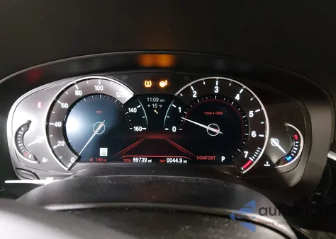 2018 BMW 540I xDrive from USA, damaged, VIN WBAJE7C54JWD52308